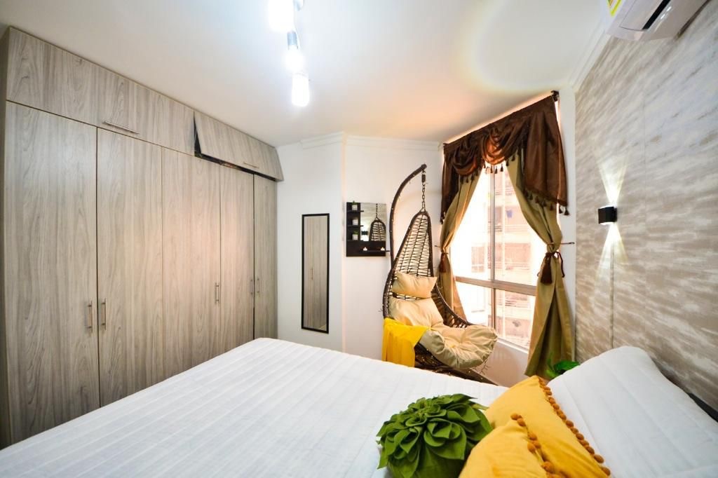 Habitación con armario