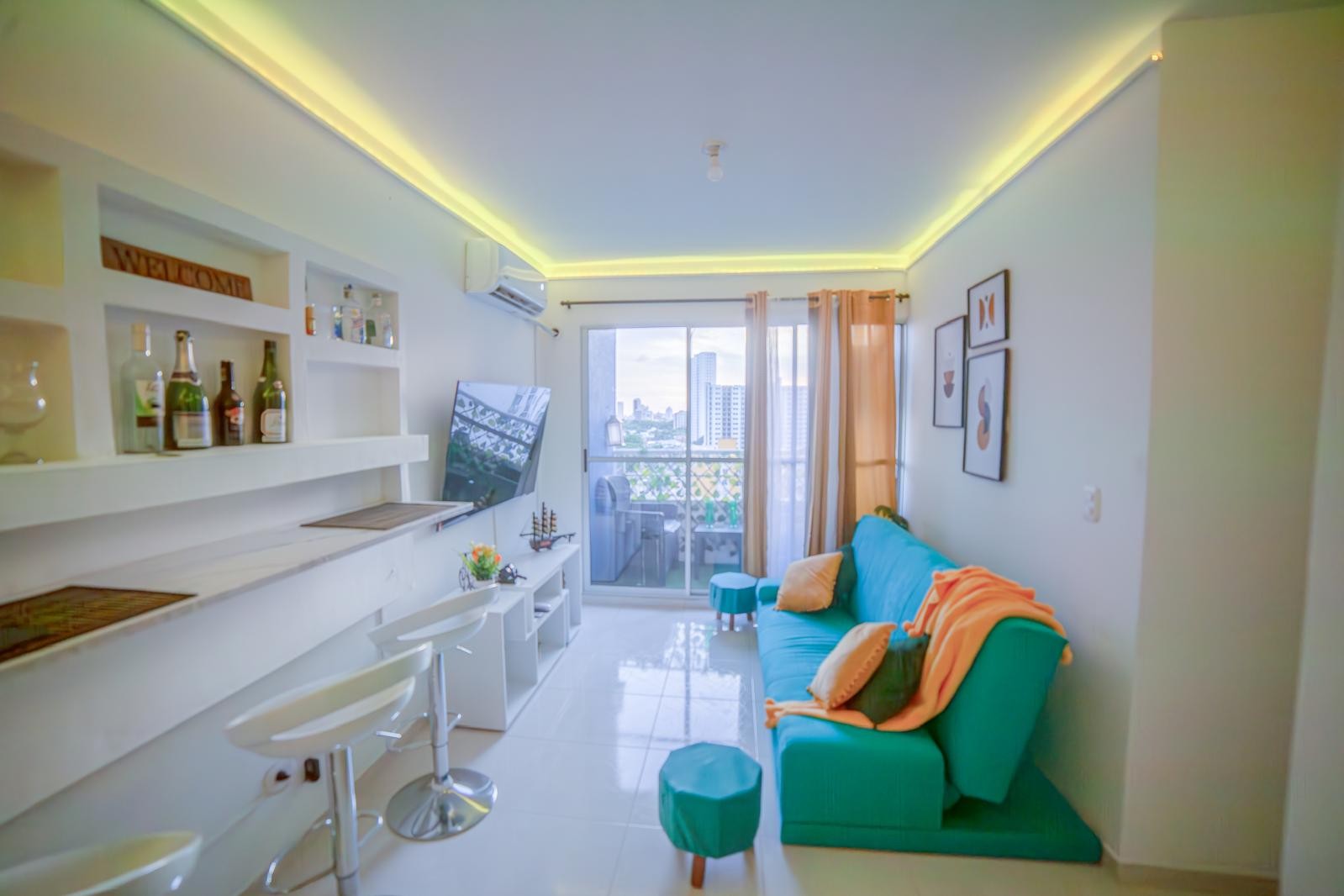 Sala turquesa